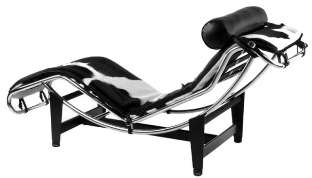  Le Corbusier Style Chaise Lounge LC4 Pony