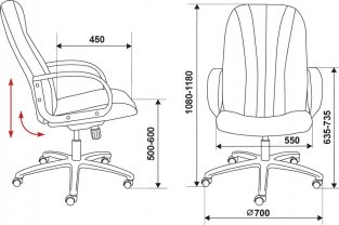 Кресло t 898 axsn