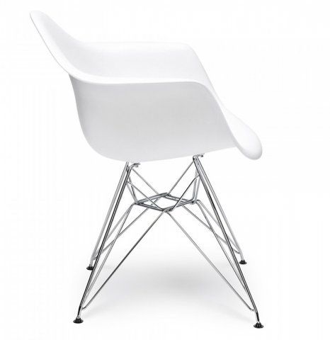  Eames Style DAR Chair White