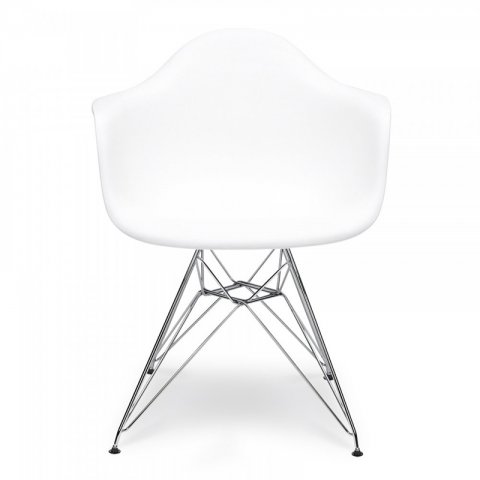  Eames Style DAR Chair White