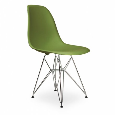  Eames Style DSR Chair Lime