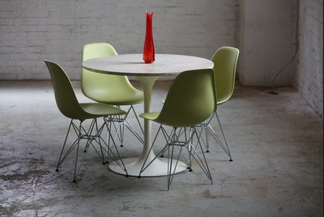  Eames Style DSR Chair Lime