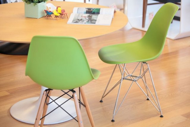  Eames Style DSR Chair Lime