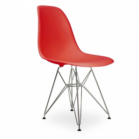  Eames Style DSR Chair Red