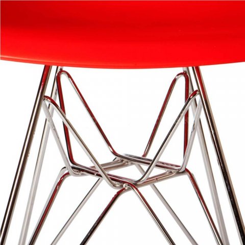  Eames Style DSR Chair Red