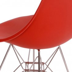  Eames Style DSR Chair Red