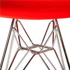  Eames Style DSR Chair Red